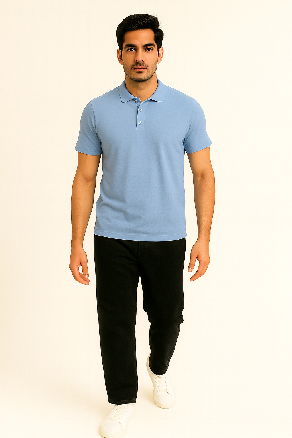 SERENITY BLUE POLO