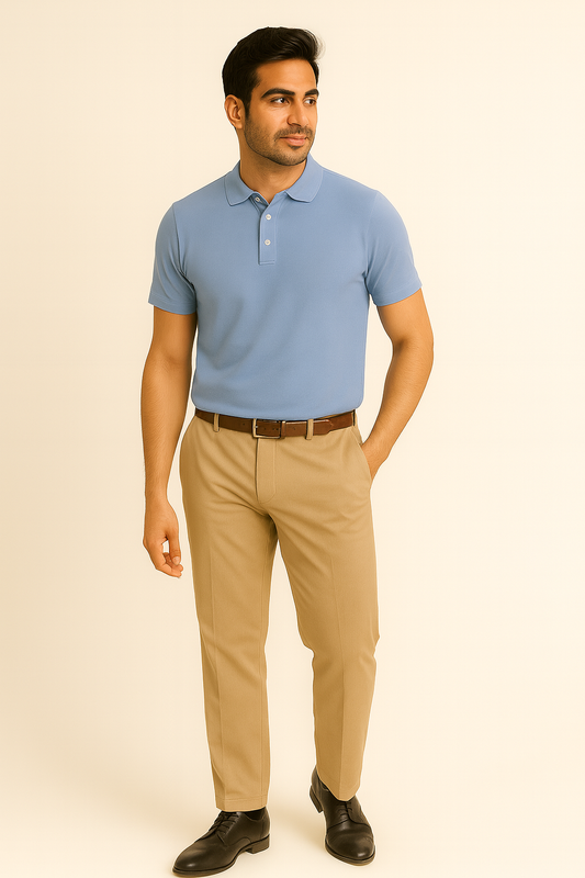 SERENITY BLUE POLO