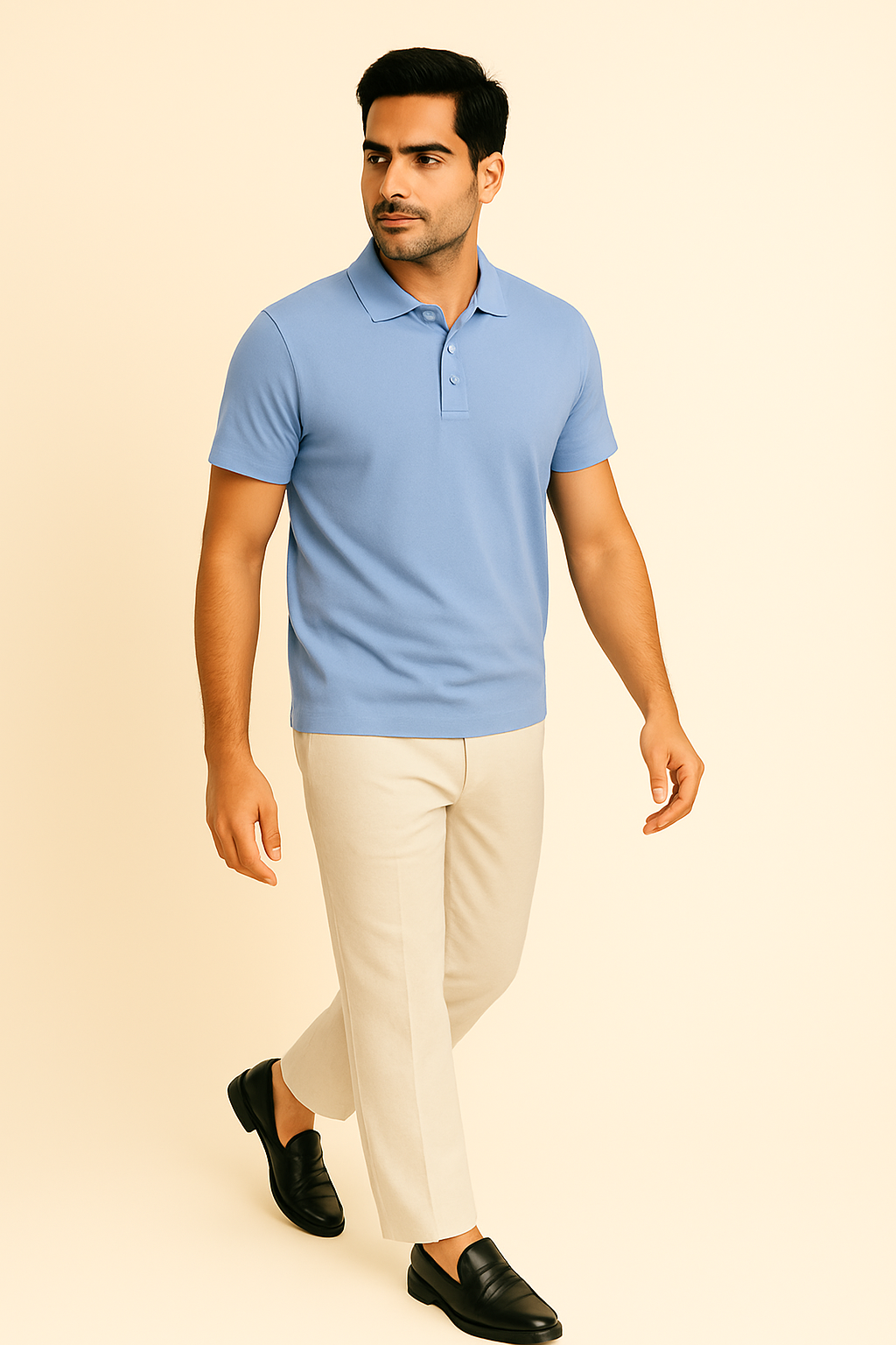 SERENITY BLUE POLO